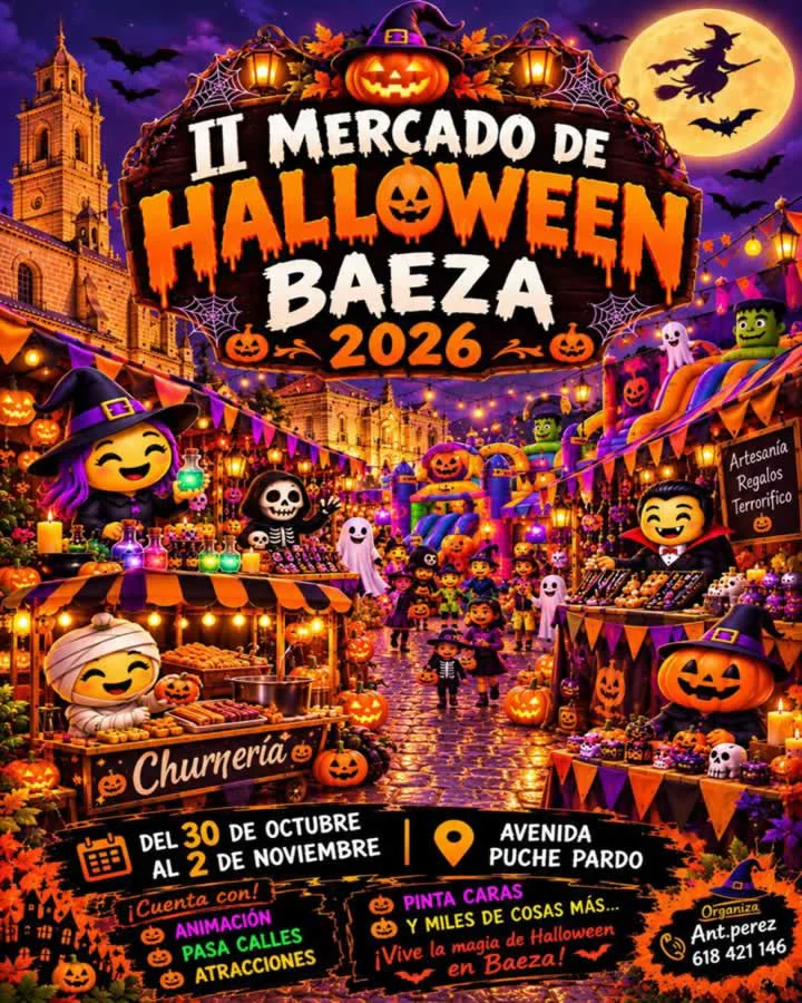 II Mercado de Halloween de Baeza (Jaén) 2026