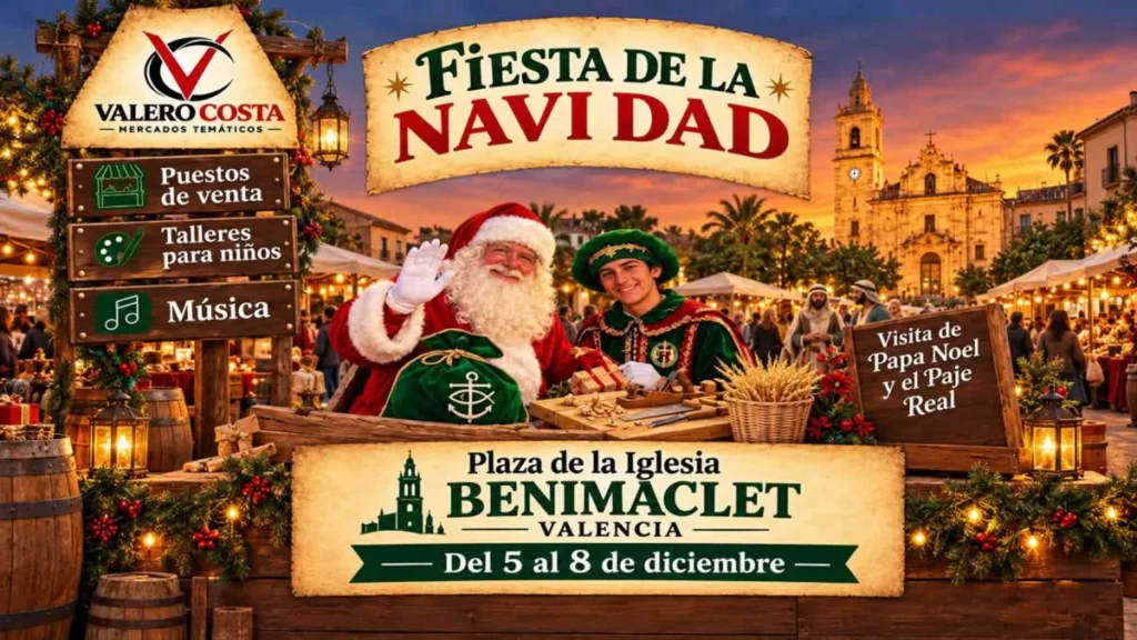 Mercado Navideño de Benimaclet (Valencia) 2026