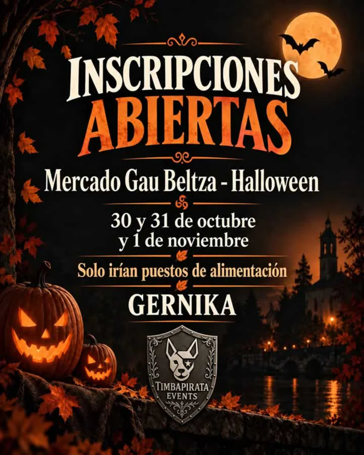 Mercado de Halloween de Gernika (Vizcaya) 2026