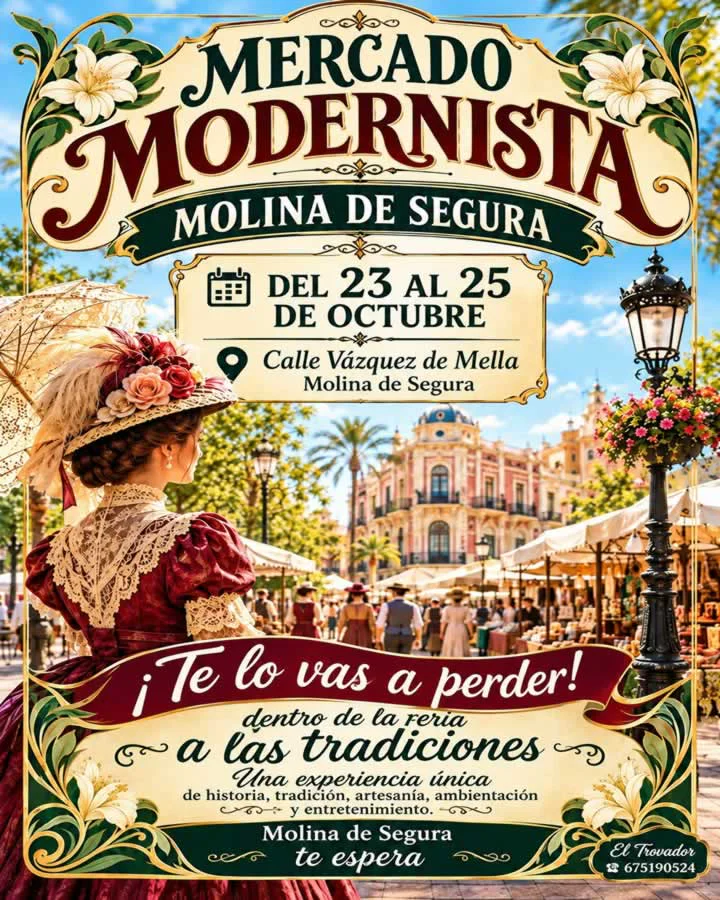 Mercado Modernista de Molina de Segura (Murcia) 2026