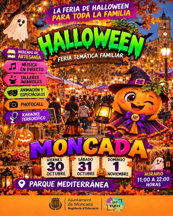 Feria de Halloween de Moncada (Valencia) 2026
