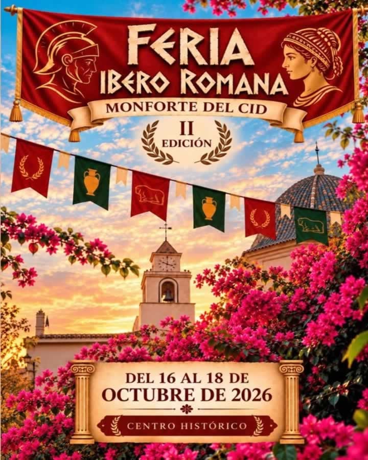 Mercado Íbero-Romano de Monforte del Cid (Alicante) 2026
