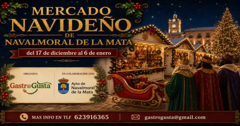 Mercado Navideño de Navalmoral de la Mata (Cáceres) 2026-2027