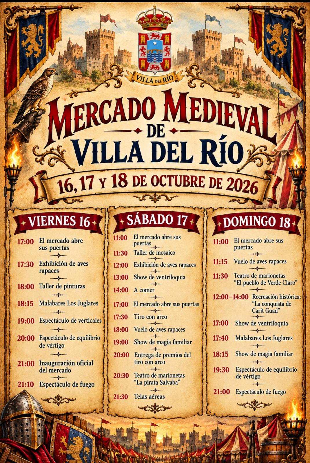 Mercado Medieval de Villa del Río (Córdoba) 2026