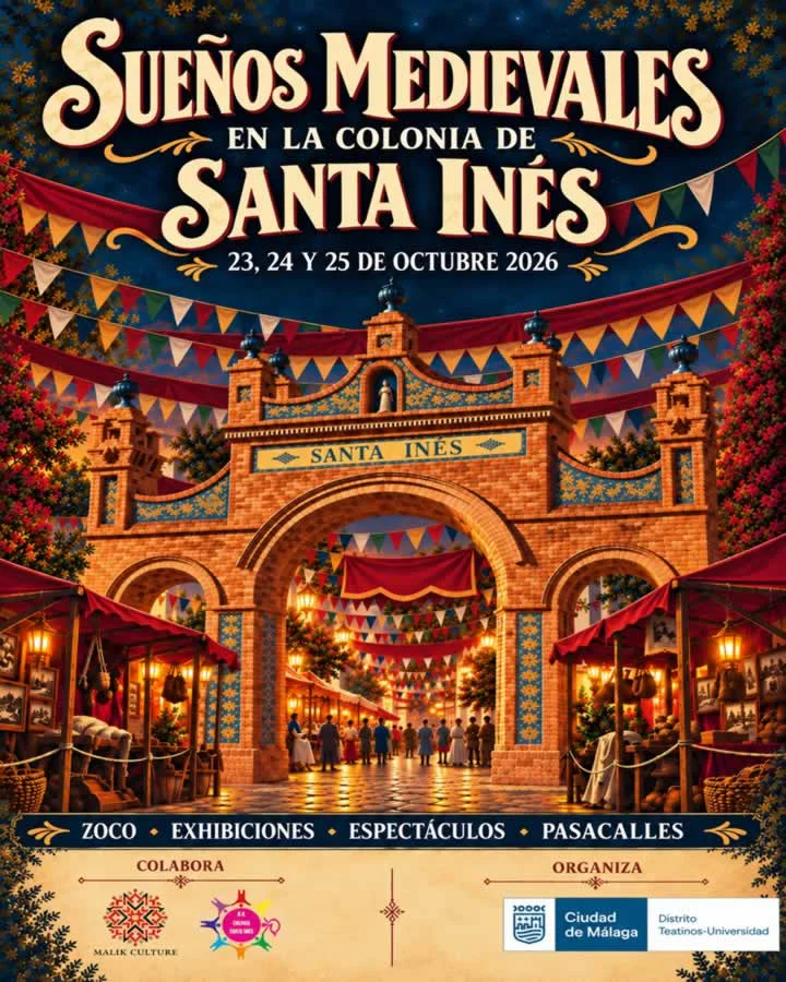Fiesta Medieval Sueños Colonos en Teatinos-Málaga 2026
