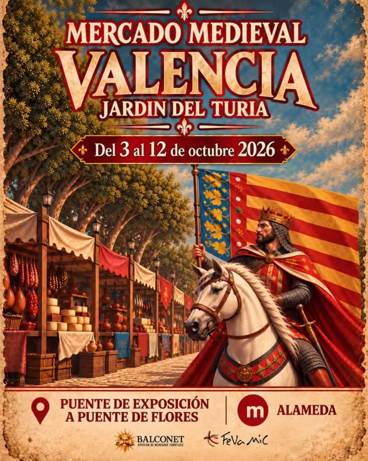 Mercado Medieval de Torres de Serranos - Valencia 2026